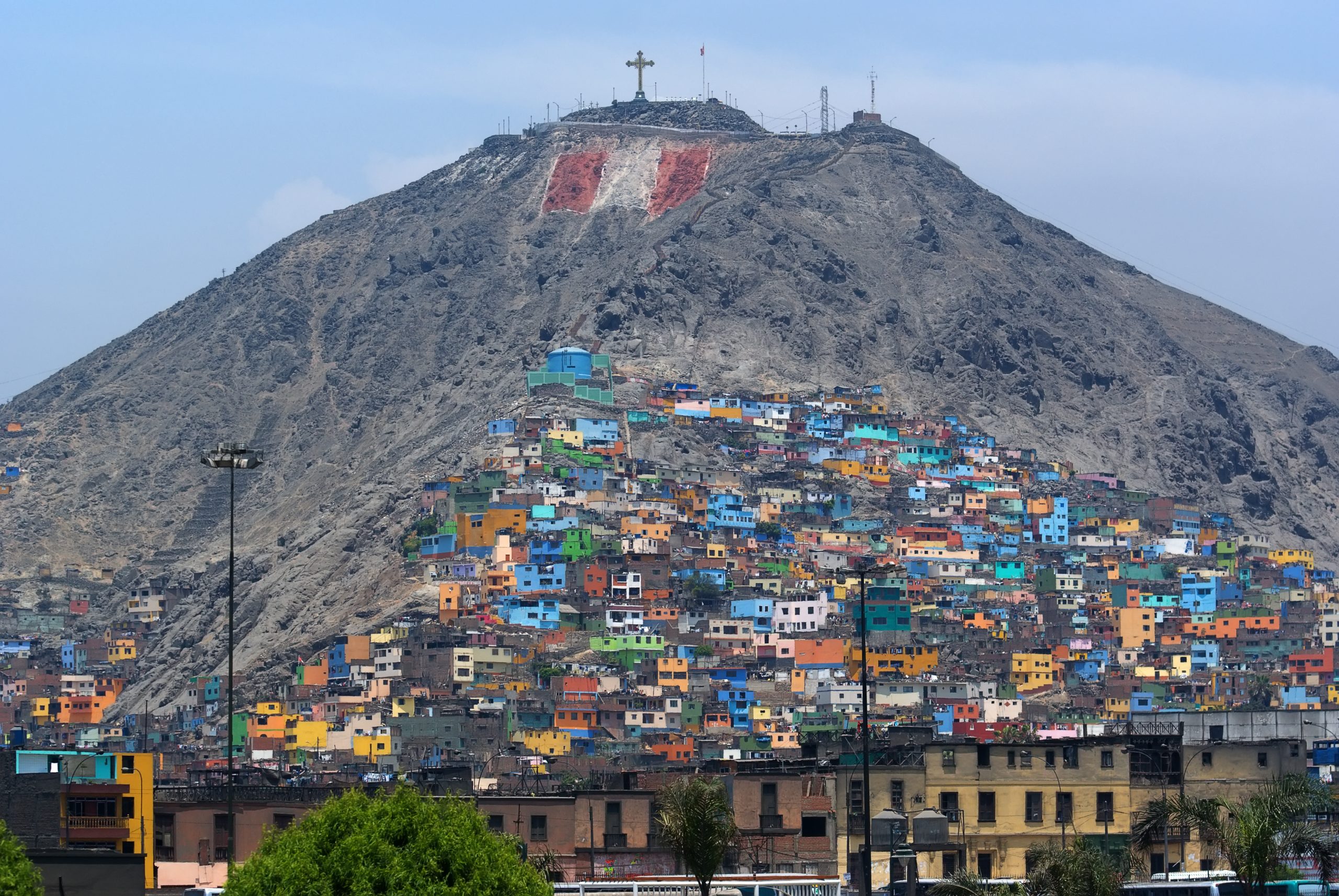 architectural,chaos,in,poverty,zones,,lima,,peru