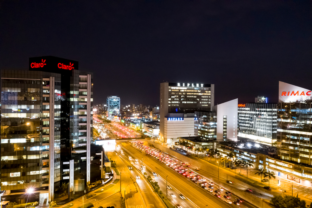 lima,,peru, ,march,21,2019:,aerial,view,of,via